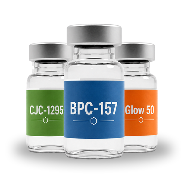 American-made peptide vials